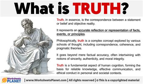 what is trut|the meaning of truth.